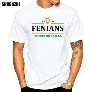 Irlandia Irlandczycy Fenian Mężczyźni Kobiety T Shirt Top Rozmiar 8 10 12 14 16 S M L XL XXL Fashion Tshirt Men Men Botton Brand Teeshirt 240409