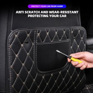 Bilsätet Back Anti Child Kick Protector Pad For Ford Focus 2 3 Fiesta Mondeo St Line Escape Edge EcoSport Kuga Accessories