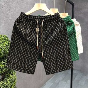 Pi Shuai Hong Kong Style Cropped Pants for Boys, Thin Straight Shorts, Loose Fitting Large Pants in Different Colors, Urban Youth Summer Shorts