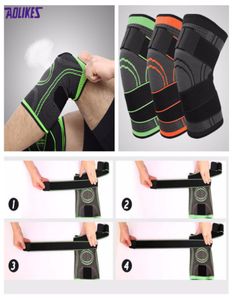 Le ginocchiere del gomito per la sicurezza sportiva che eseguono il basket protettivo per la fascia di ginocchia di ciclismo per esercitazioni per palestra di palestra 7955175