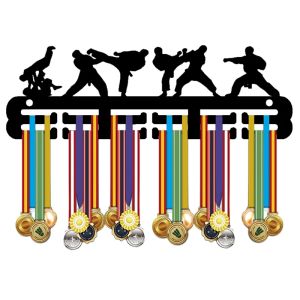 Acrylic Medal Holder Gymnastics Dance Medal Hanger Display Sports Hook Stand Wall Mount Hanger Hanging for Home Athlete Medalist