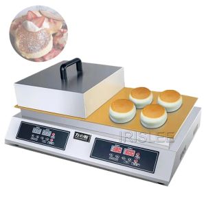 SOUFFLE MACHER MACHER COMERCIAL SOUFFLE PANCAKE MACHINE DORAYAKI MACHINA PANCAKE PAN PAN ELÉTRICA 2600W 110V 220V