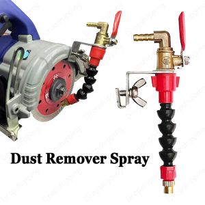 Universal Dust Remover Water Sprayer System Kylvätska Mistning Dammtät vinkelkvarnar Skärmaskin Våt skärande dammborttagare