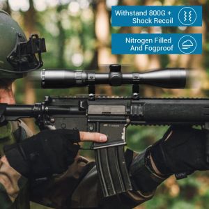 3-9x40NGハンティングライフルスコープ戦術的長距離光学視点視点狩猟ライフルスコープクロスヘアライフルガンアクセサリー