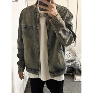 High Denim Mens Autumn Style Street Jacket Trend