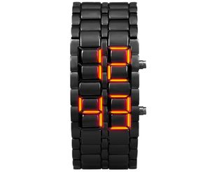Aidis Youth Sports Watches Waterproof Electronic Second Generation Binary LED Digital Men039S Alloy Wrist Strap Watch7712457