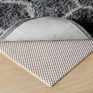 Badmattor PVC Foaming Non Slip Mat Rug Pad Madrass Sofa Antiskid Net Tyg Hushåll Mattan Yoga Anti-Skidfästning Bastyg