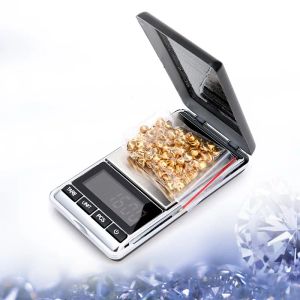 Mini Pocket Gram Digital Jewelry Scales for Gold/Silver/Coins/Jewelry/Gems 100g x 0.01g Accurate Weight Balance Scale