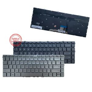Keyboards RU/US Laptop Keyboard For HP Spectre x360 13AW 13AW0003DX 13AW0008CA 13AW0013DX 13AW0020NR 13AW0023DX TPNQ225 Backlit