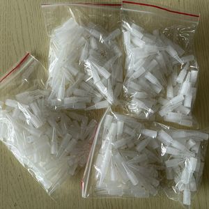 100pcs/bag 1rl/3rl/5rl/5f/7f使い捨て恒久的なメイクアップ眉毛タトゥータトゥータトゥーマシン用ニードルキャップ