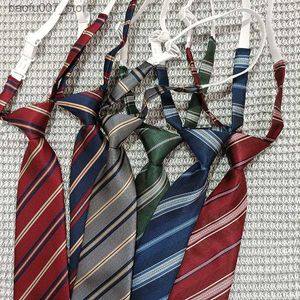 Neck Ties Tokyo JK tie free female student male matching shirt uniform red stripe performance photography H-brand trendQ