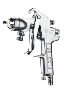 W-77 Spray Gun 2.0-4.0mm Munstyckssprut Gravity Paint Airbrush målning Bil Aerograph Tool W77 uppåt