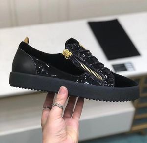 Giuseppe Casual Shoes Real Leather Sneakers Men Shoes Chaussures de Designer loafers Martin Frankie the Odile Diamond AMKJKBFX00072760286