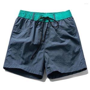Herr shorts mode sommarlast för män 2024 casual elastisk midjekläder hög kvalitet