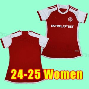 Mulheres 2024 2025 SC Jerseys de futebol internacional Brasils Sport Camisa Guerrero T.Galhardo Brasil Masculino Feminino Fãs Versão Girl Home Away 24 25 25