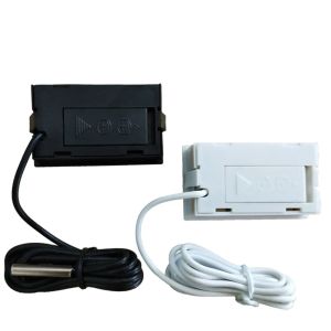 1/2M TPM-10 Digital Temperature Gauge LCD Screen Thermometer Detector Mini Portable Multipurpose for Car Fish Tank Refrigerator