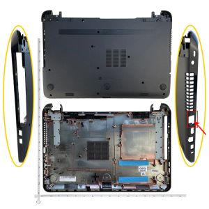 Frame Coperchio di base del laptop inferiore per HP per padiglione 15G 15R 250 255 256 G3 Sostituzione del computer con VGA