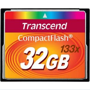 Kort Original Transcend Professional Memory Card 8 GB 16GB 32 GB Hög Speed ​​CF -kort 133X Compact Flash för DSLR Camera Full HD 3D -video