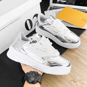 Stövlar mäns basketskor Hightop Sneakers Air Cushion Sportskor Athletic Mens skor Comfor Breatble Casual Walking Sneakers