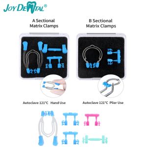 Joy Dental Dental Matrix Sectional Contoured Metal Spring Clip Rings klämmor Kilar tandläkare