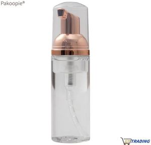 Foaming bottles 30ml 50ml 60ml Soap dispenser mousse Packing bottle easy fine Highend electroplated pump head cosmetic packagin7909112