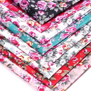 Ständer 50x150 cm Großhandel Polyester Stoff gedrucktes Stoffnähte Quiltstoffe für Patchwork -Nadel -Arbeit DIY Handgefertigte Accessoires