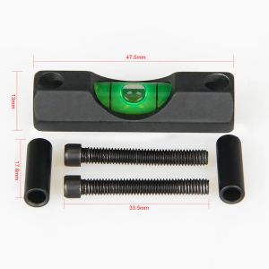 Poziom pęcherzyków ppt dla Airsoft Pistolety Zakres karabinu dla 11 mm 21,2 mm Picatinny Weaver Rail 25/30 mm Karabin Zakres CB-1