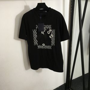 قمصان مصممة لؤلؤة عصرية أزياء Tees ins ins style قمم تنفس القمامة للنساء قميصات العلامة التجارية كاميسول