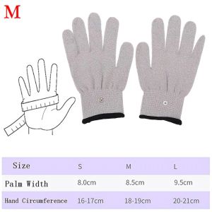 1Pair Magic Pulse Conductive Massage Gloves For Tens Health Care Machines Electric Acupuncture Physiotherapy Massager