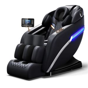 Massagestuhl entspannende Bluetooth -Lautsprecher Körperpflege Stuhl Sofa 4d Zull Schwerkraft elektrischer Preis Lederteile Luxusheizung Massag Massag