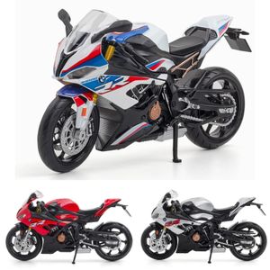 112 S1000RR Motorcycle Toyple 1 12 RMZ City Diecast Metal Racing Model Super Sport Miniature Collection Regalo per Boy Children 240408