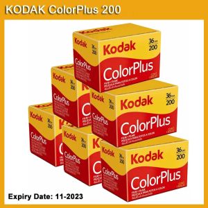 カメラ新しいコダックカラーフィルム200度フィルムプラスISO 200 35mm 135フォーマット36Expネガティブフィルムロモカメラ