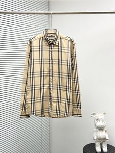 Designer di luxurys camicie abiti da uomo uomo casual maniche lunghe camicia di cotone in cotone uomo più dimensioni slim fit hommea18