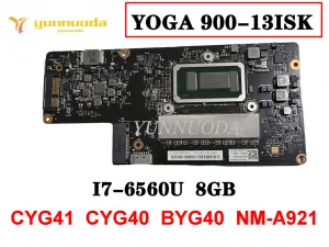 Placa -mãe Original para Lenovo Yoga 90013isk Yoga900 Placa -mãe do laptop I76560U 8GB Cyg41 Cyg40 BYG40 NMA921 Testado bom Shipp Free Shipp