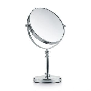 Magnification Makeup Mirror 360 Rotating Professional Desktop Cosmetic Mirror 8" Double Sided Magnifier stand