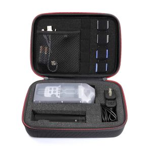 Accessories Lightweight EVA Protection Case Compatible with ZOOM H1 H2N H5 H4N H6 F8 Recorder Case with Inner Mesh Travel Pouch