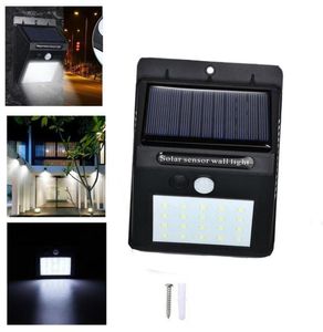 Solar Lamp Motion Sensor Wall Light 20LED 30LED Outdoor Security Lights Wireless For Garden Patio Yard Deck Garage Fence3685043