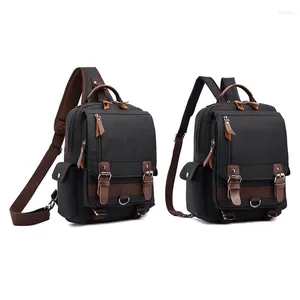 Backpack Weysfor Waterproof Oxford Shoulder Bag Crossbody Travel S Large Capacity Laptop Men Women Backpacks