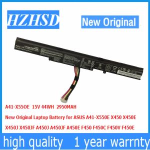 Baterie 15 V 44Wh 2950 mAh Nowy oryginalny laptop A41X550E dla ASUS X450 X450E X450J X450JF A450J A450JF A450E F450C F450V F450V