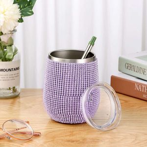 Custom Stainless Steel Double Wall Bling Cups Eco-friendly