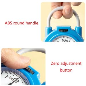 10kg Portable Mechanical Scale Hanging/Fish/Luggages/Kitchen Scale Hanging Hook Multi-Purpose Scale for Household