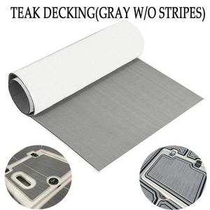 Carpets 35.4"X94.5" Gray Stripes EVA Foam Teak Sheet Marine Flooring Yacht Synthetic Boat Decking Self-Adhesive Pad