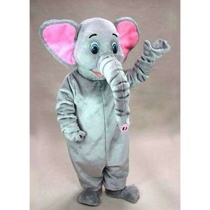 Maskottchen Kostüme Maskottchen Kostüme Schaum süße schöne Elefant Cartoon Plüsch Weihnachtskleid Halloween Maskottchen Kostüm SGQH