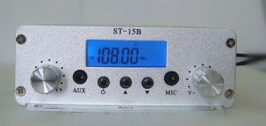 15W V3 Стерео радиопередача FM-передатчик 76 МГц-108 МГц автомобильный радиопередатчик