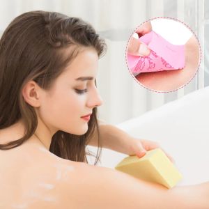 Mjuk kropp exfolierande svamp död hud remover badt badborste massage skalning dusch svamp kropp tvättskrubber spugna doccia