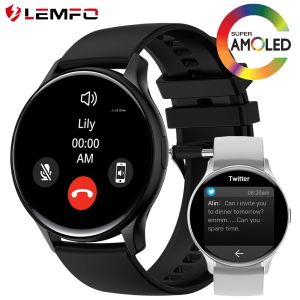 Uhren Lemfo SmartWatch HK89 Amoled BT Call Health Monitoring 1.43 