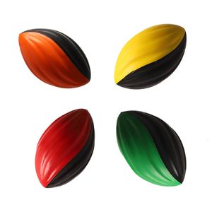 Exotic PU Slow Rimbalzi lento Turbori Rugby Spoam Sponge Solid Ball 240408