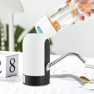 Bomba de garrafa de água, carregamento USB bomba de água potável automática Dispensador de água elétrica portátil interruptor de garrafa de água para universa