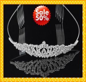 Fashion Headband Hair Clips Crystala Jewelry Bridal Hair Wedding Brides Romantic Cheap Rhinestone Wear Beautiful Good Sell8318641