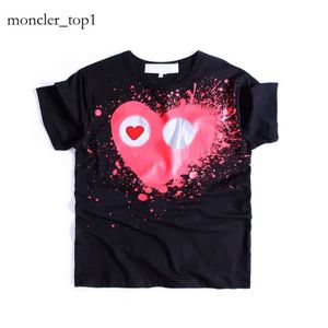 Designer CDG Men Shirts Fashion Fashion Feminina Comms de manga curta Clenge de top